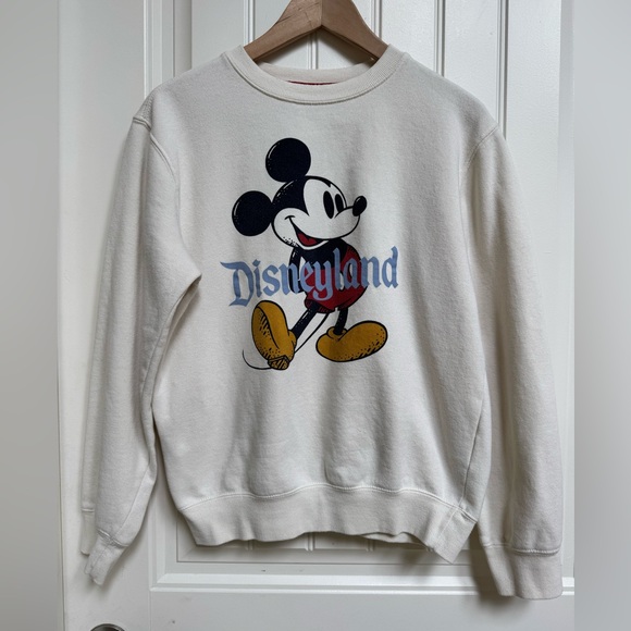 Disney Tops - Disneyland Cream Mickey Mouse Disneyland Crewneck. Size S